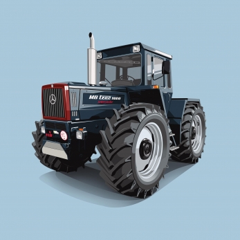 Mercedes MB-Trac сельскохозяйственный трактор