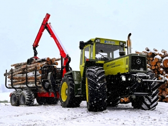 MB-TRAC трактор лесовоз с гидроманипулятором
