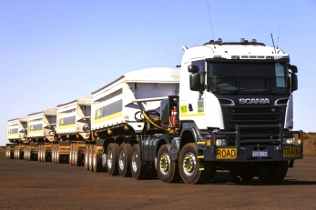 Scania R730 10x8 внедорожный тягач тяжеловоз