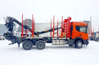 Импорт ввоз в Россию лесовозов Scania