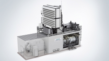Siemens SGT-800 газовая турбина электростанция