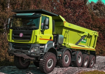 Tatra 10x10 самосвал для полезных ископаемых