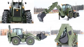 Зимний пакет для JCB 4CX и других экскаваторов погрузчиков.