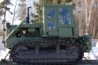 Гусеничный трактор с лебедкой