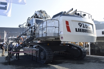 Liebherr R9150G7 горнодобывающий экскаватор