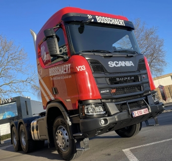 Scania полноприводный тягач