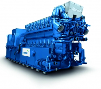 MWM TCG 2032 V16 (4300 кВт) газовый генератор