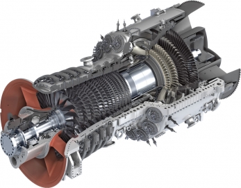 Siemens SGT5-8000H ГТУ газовая турбина