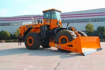 SINOMACH GTL550 тяжелый колесный бульдозер
