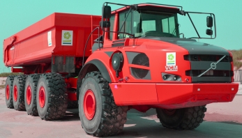 VOLVO шарнирный самосвал 100 тонн