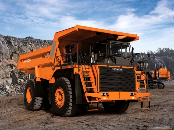 Hitachi EH1100-5 карьерный самосвал