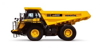 Komatsu HD605-8 карьерный самосвал