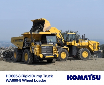 Komatsu WA600 фронтальный погрузчик