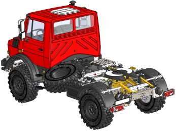 Купить сельскохозяйственный трактор-тягач Unimog