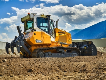 Liebherr PR716 бульдозер планировщик