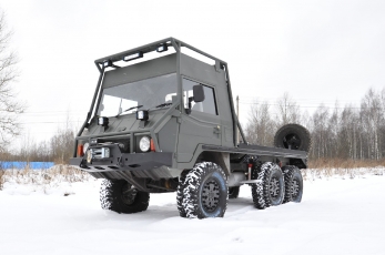 Pinzgauer 6x6 колесное шасси
