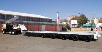 Низкорамный полуприцеп тяжеловоз 180 тонн
