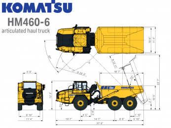 Komatsu шарнирный самосвал продажа