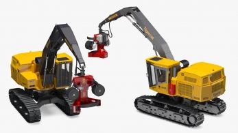 855E Tigercat харвестер гусеничный