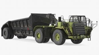 Caterpillar карьерный самосвал-автопоезд