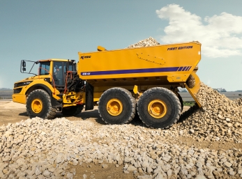 Самосвальный кузов с горизонтальной разгрузкой Volvo A40