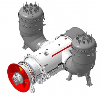 Газовая турбина ГТЭ-170