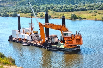 Liebherr P995 Dredger земснаряд