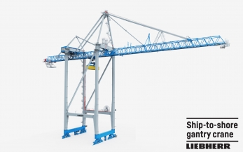 Liebherr STS портовый контейнерный кран