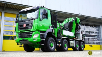 TATRA PHOENIX T158 8x8 кран-манипулятор Effer-1405