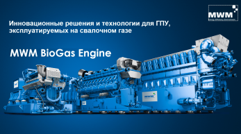 MWM газопоршневые электростанции на биогазе