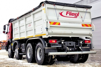 Самосвал с горизонтальной разгрузкой Volvo FMX