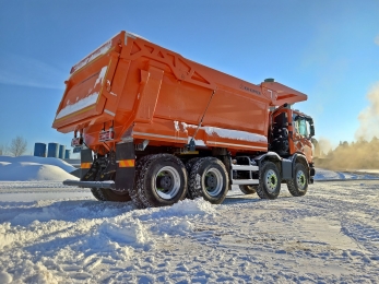 SCANIA горнодобывающие самосвалы поставка в Россию