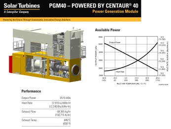 Turbomach C40 парогазовая теплоэлектростанция