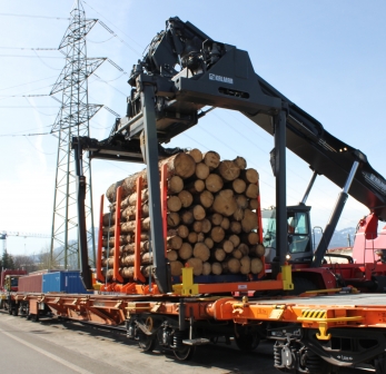 Kalmar Log Stacker перегружатель леса