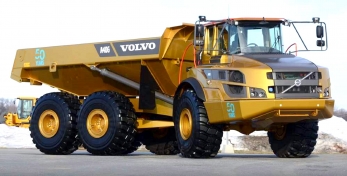 Сочлененный самосвал Volvo A40G