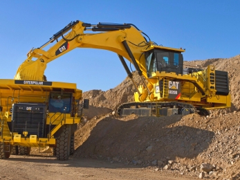 Тяжелый горный экскаватор Caterpillar 6020B