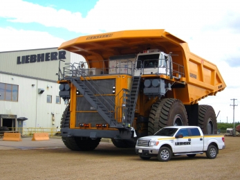 Liebherr T264 самосвал карьерный