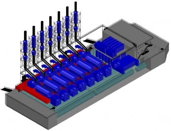 Wartsila ПЛЭС газопоршневая двухтопливная