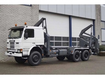 Scania R113 6x6 контейнеровоз сайдлифтер