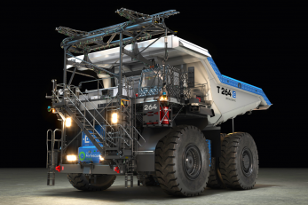 T264 Battery Electric электросамосвал