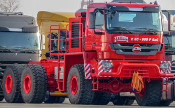 Mercedes Titan 6060 6x6 тяжеловоз балластный