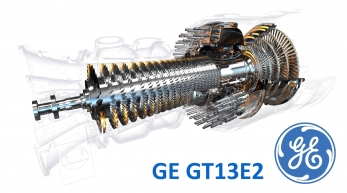 GE GT13E2 газотурбинная электростанция