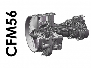 CFM56 авиадвигатель