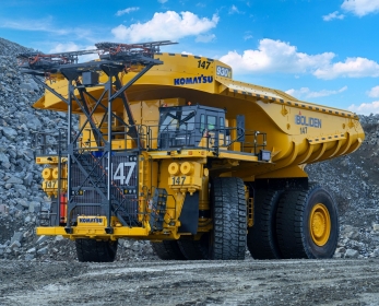 Komatsu 930E троллейвоз-самосвал