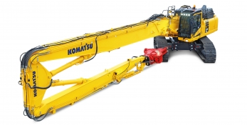 Komatsu PC490HRD-11 экскаватор-разрушитель