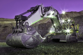 Карьерный экскаватор Liebherr R9150