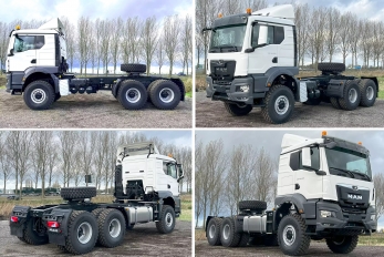 MAN TGS 40.540 6x6 тяжеловоз тягач