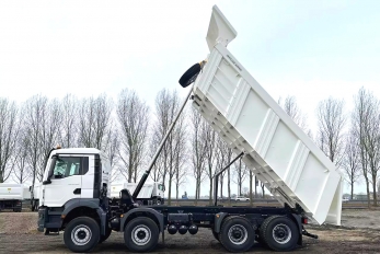 В наличии самосвалы MAN TGS 8x4 скальный кузов