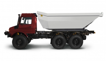 Unimog 6x6 мини-самосвал землевоз