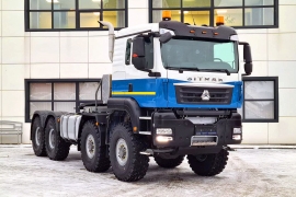 SITRAK 8x8 тягач купить, полноприводный четырехосный тягач тяжеловоз продажа в России, СИТРАК 8х8 тягач описание цена лизинг.